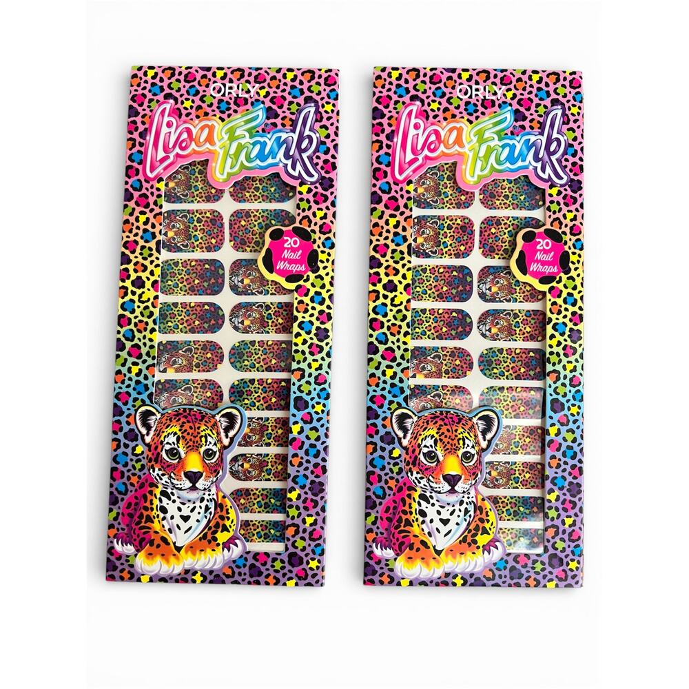 Orly x Lisa Frank Hunter Leopard Cheetah - Two Sets Included